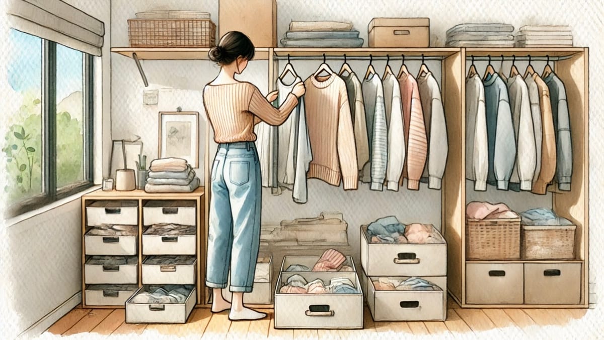 Seasonal Wardrobe Switch: Order in One Evening