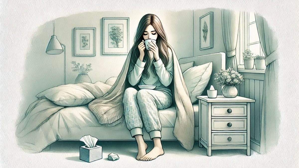 Fly Lady When You're Sick: The Minimum Set of Actions to Maintain Order