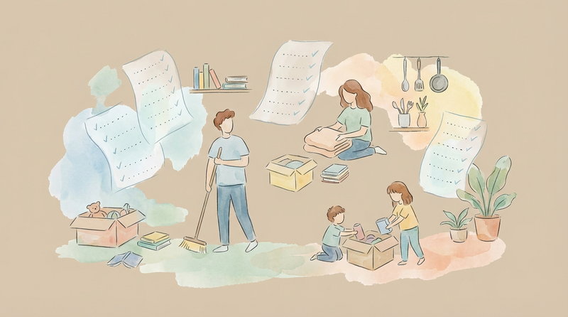 Family Home and Fly Lady: When Everyone Has a Different Rhythm