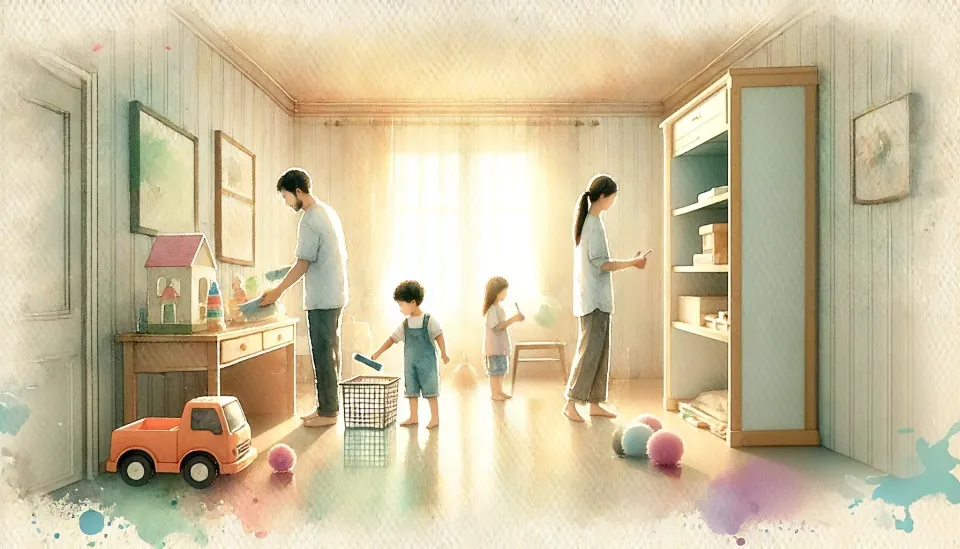 Cleaning the Children's Room: How to Involve Kids