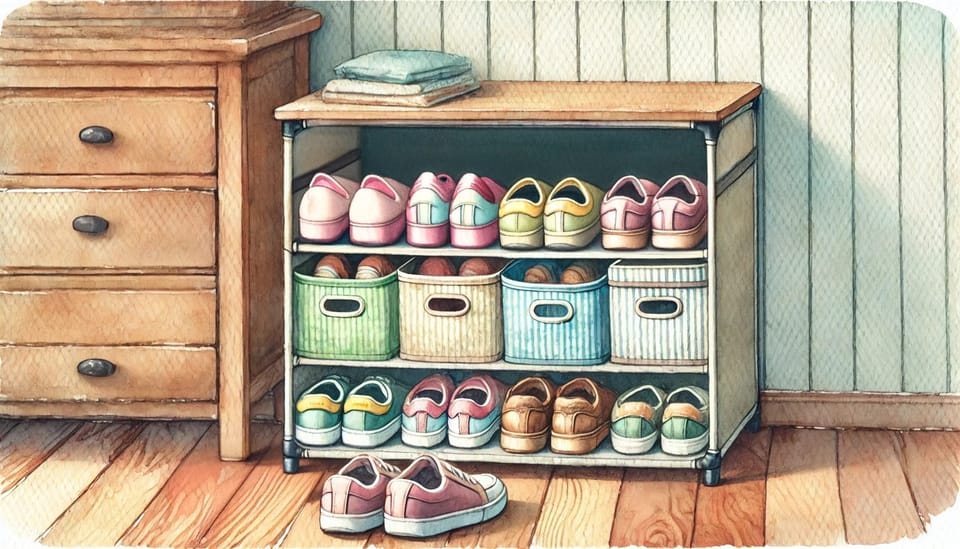 How to Organize Your Shoe Storage Space. Simple Tips Using the Fly Lady Method