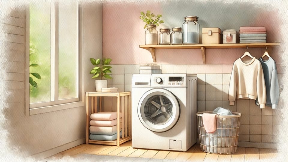 Featured image for Laundry with the Fly Lady System: How to Turn Mountains of Clothes into a Simple Habit