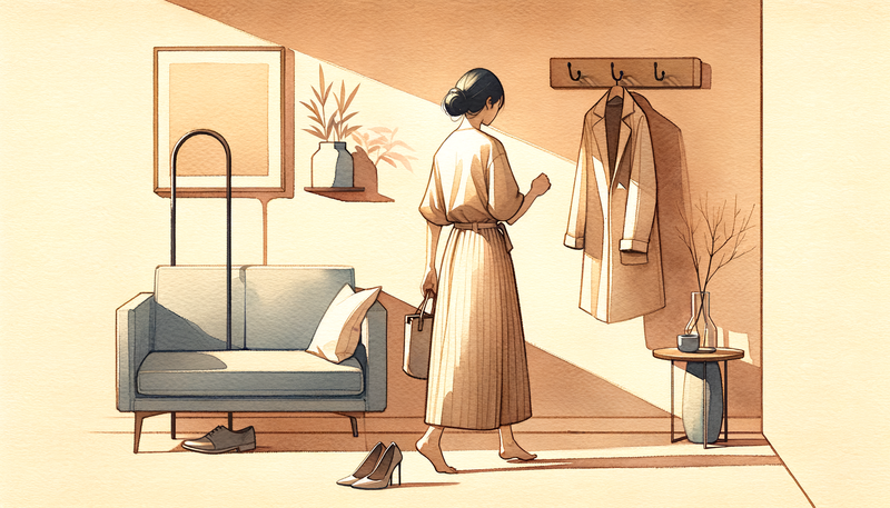 Coming Home Ritual: 5 Minutes of Order at the Entrance