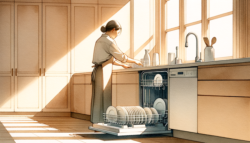 Dishwasher as Time Manager: Cycles and Loading
