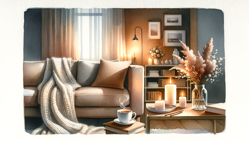 Cómo hacer tu hogar acogedor sin una limpieza perfecta