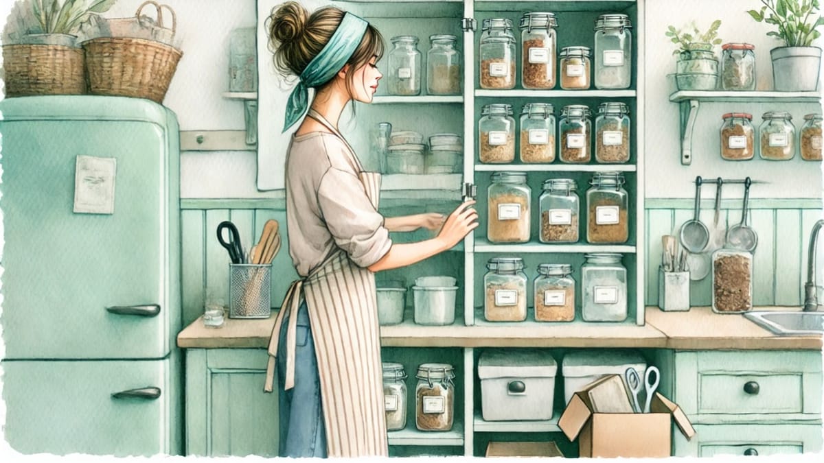 Cómo llevar el control de las provisiones en casa con Fly Lady