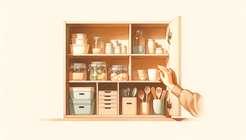 Organizar cajones: método «1 estante al día»