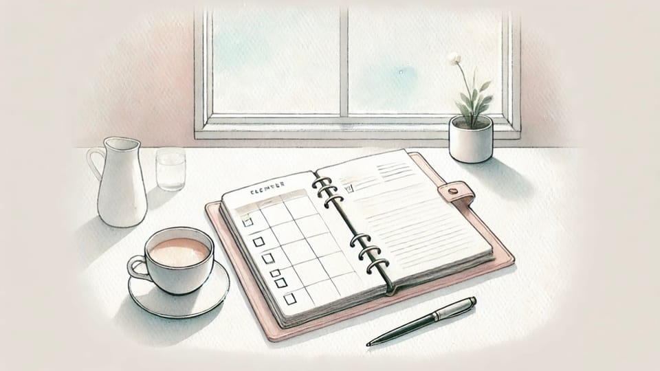 Featured image for Planificación semanal: menú, tareas, rituales de la semana